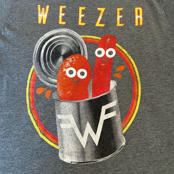Tultex Shirts Weezer Rock Band Pork And Beans Tee Size Medium